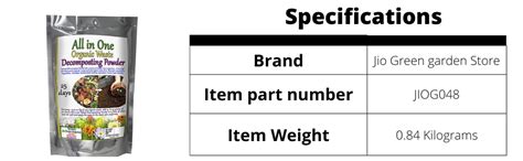 Jio Green garden Store 850 g All in one Organic Waste Decomposing ...