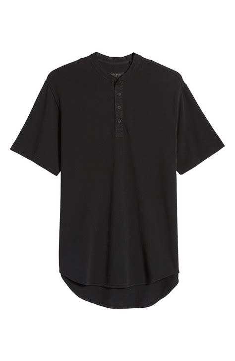 rag & bone Baron Slim Fit Henley Shirt, $150 | Nordstrom | Lookastic