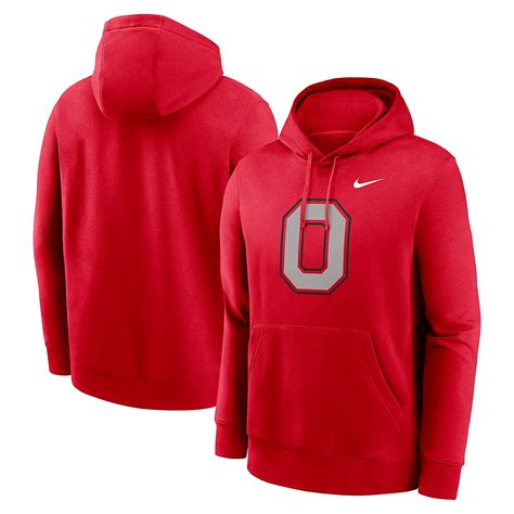 Nike Ohio State Buckeyes Primetime Alternate Logo Club Fleece Pullover ...