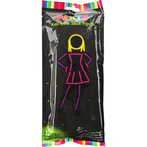 Kids Glow Stick Dress Figure Costume Kit - Costumes.com.au