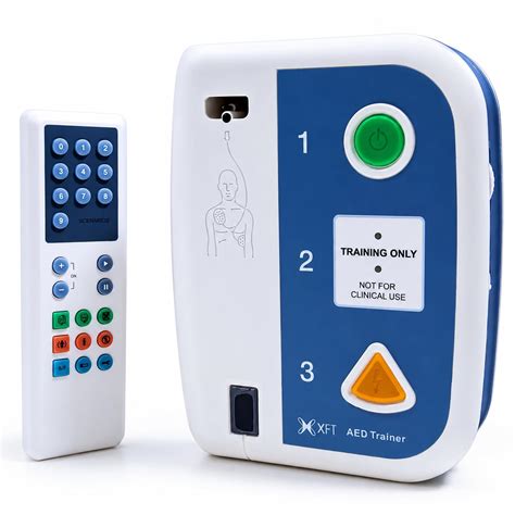 XFT-120C+ AED Trainer Kit with Remote Control | CPR & Defibrillator ...