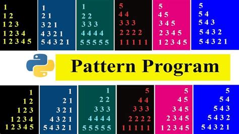 Image result for Pyrami9d Number Pattern in Python