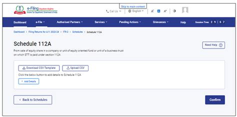 File ITR-2 Online User Manual | Income Tax Department