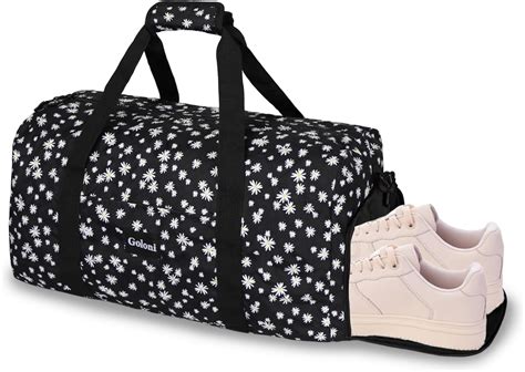 Amazon.com | Goloni Cute Duffle Bag for Women, Gym Bag with Shoe ...