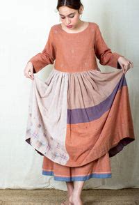Sorin- Mix Match Embroidered Dress With Slip – Karnam