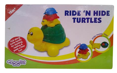 Buy Funskool Pull-Along Turtle Toy Carton - Multicolor - Animal Theme ...