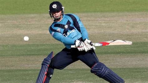 Machan, Berrington star with the bat in Scotland victory