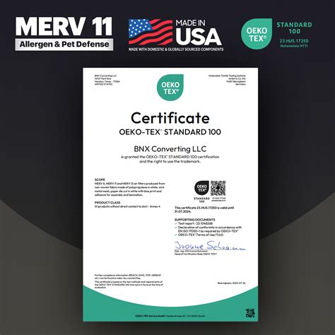 BNX TruFilter 18x20x1 MERV 11 Pleated Air Filter - Made in USA (6-Pack ...