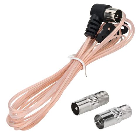 Buy Radio Antenna, Ancable 75Ohm FM Dipole Antenna with Adapter FM ...