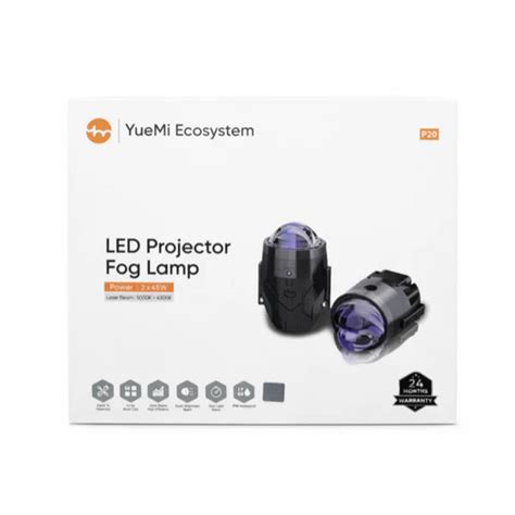 Buy Yuemi Ecosystem P20 2″ LED Projector Fog Lamp for Cars – NH ONE