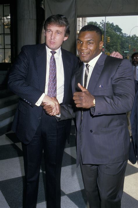 Mike Tyson, pictured with Trump in his prime. Who wins? : r/Boxing