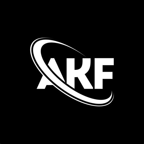 logotipo de akf. letra akf. diseño del logotipo de la letra akf ...