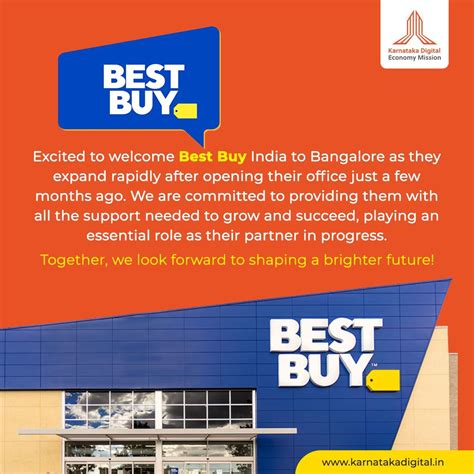 #bestbuyindia #karnatakagrowth #businessexpansion #bangalore | Karnataka Digital Economy Mission ...