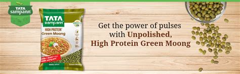 Tata Sampann Unpolished Green Moong Dal, Whole, 500g : Amazon.in ...
