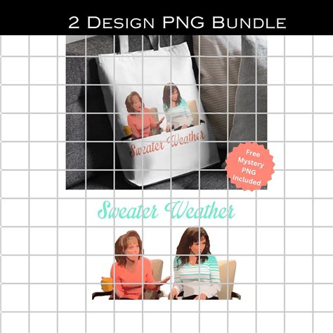 Sweater Weather Sublimation Design SNL Sweater Weather PNG Bundle ...