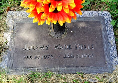 Jeremy Wade Delle (1975-1991) - Find a Grave Memorial