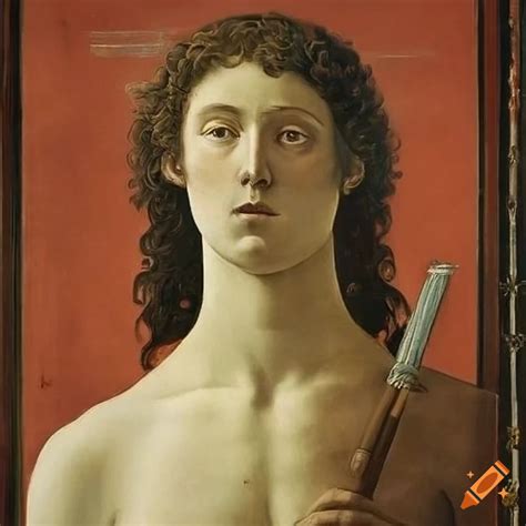 Saint Sebastian painting by Piero Della Francesca on Craiyon