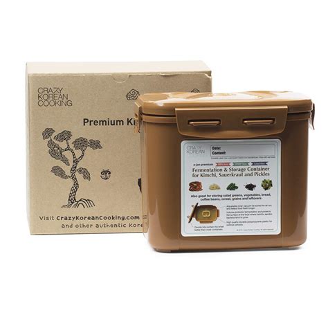 Buy Crazy Korean Cooking Premium Kimchi, Sauerkraut Fermentation and ...