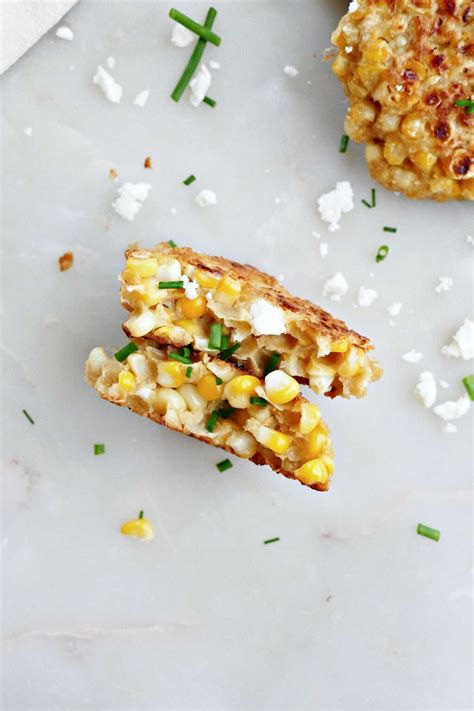 4 Ingredient Corn Fritters - It's a Veg World After All®