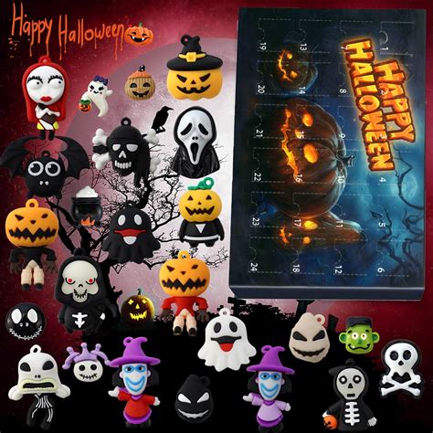 2024 New Halloween Advent Calendar 2024 Countdown Calendar Halloween ...