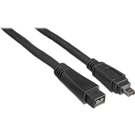 Pearstone FireWire 400 9-Pin to 4-Pin Cable - 15' (4.5 m) : Amazon.in ...