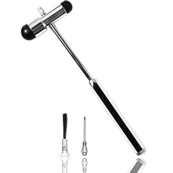 FLYH Buck Neurological Hammer, Tromner Reflex Hammer with Needle and ...