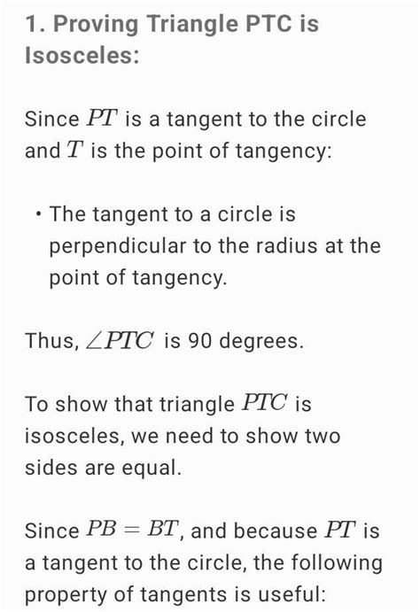 6. In the Fig. 14.151, PB = BT and PT is tangent to thecircle, then ...