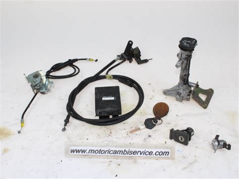 Kit Serrature E Chiavi Compatibile Suzuki Burgman 250-400cc (1999-2002) - Ricambio Aftermarket