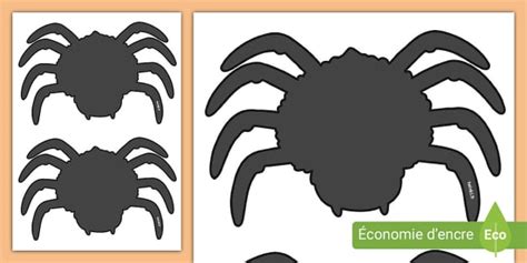 Araignées à découper (teacher made) - Twinkl