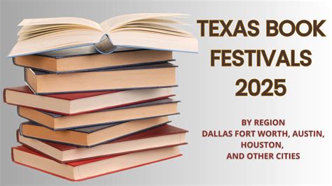 Texas Book Festivals 2025: Your Ultimate Guide to the Best Bookish ...