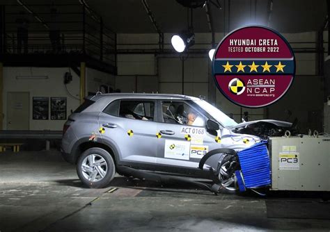 New Hyundai Creta obtains 5-star safety rating at ASEAN NCAP tests ...