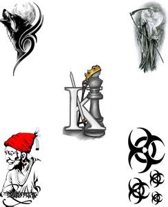 surmul Chhatrapati Shivaji, Ghost, Wolf Art Tattoo for male And Female ...