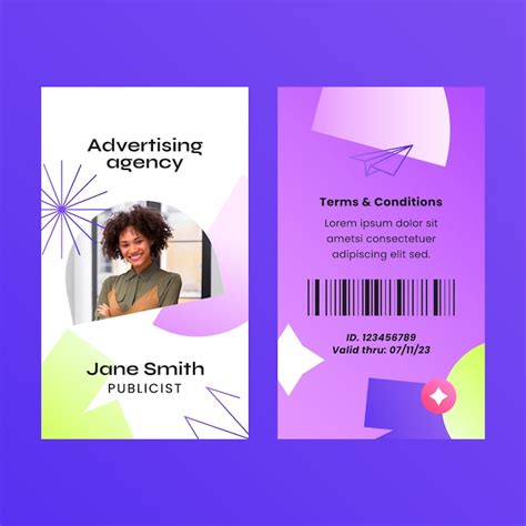 Page 22 | Id card templates Images - Free Download on Freepik
