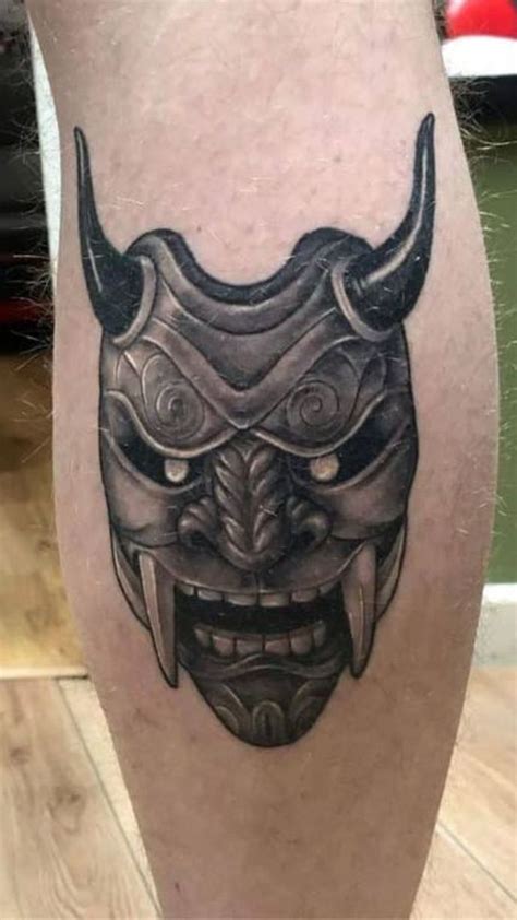 Demon's Depth: Unraveling the Meaning Behind Oni Mask Tattoos | Mask ...