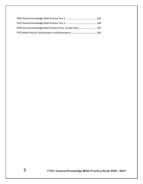 FTCE General Knowledge Math 的图像结果