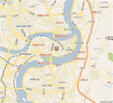 重庆市渝中区地图