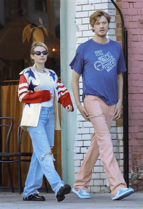 Emma Roberts Holds Hands with Boyfriend Cody John on L.A. Stroll