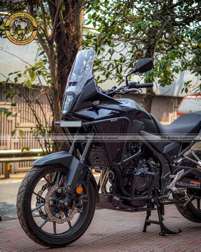 Complete Crash Guard Kit for Honda NX 500 | Old School Customs
