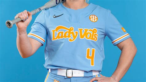 Tennessee softball jersey: Lady Vols add full Summitt Blue uniforms