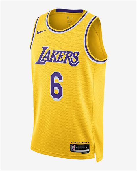 Los Angeles Lakers Icon Edition 2022/23 Nike Dri-FIT NBA Swingman ...