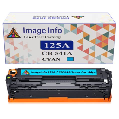 ImageInfo 125A / CB541A Cyan Toner Cartridge Compatible For Hp Laserjet ...