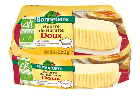 Beurre de Baratte Doux bio - Bonneterre