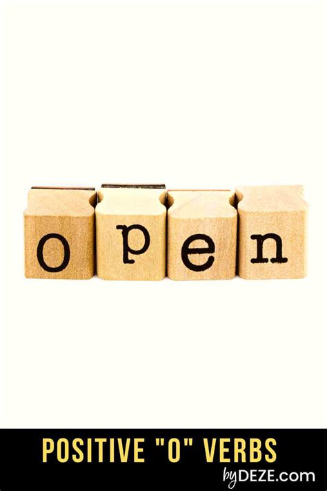 190 Positive Words That Start With O - byDeze