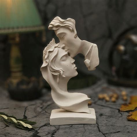 Love Sculpture the Kiss Statue by Rodin Replica Kiss Statue Home Decor ...
