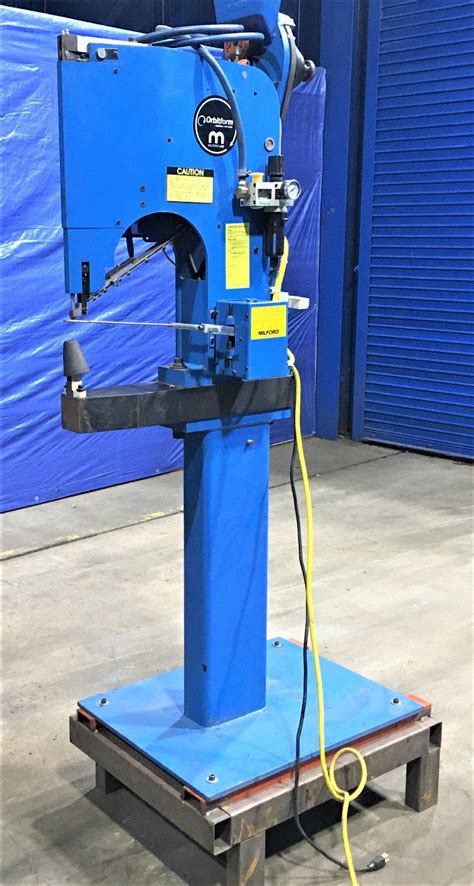 2014 Orbitform Milford Pneumatic Floor Rivet Machine | 1/8"- 3/16", Mdl ...