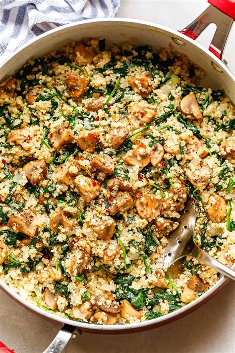 The top 15 Ideas About Quinoa Mushroom Recipe – Easy Recipes To Make at ...