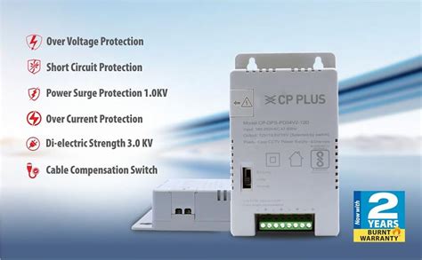Amazon.in: Buy CP PLUS 4 Channel CCTV Power Supply SMPS |12V 3A High ...
