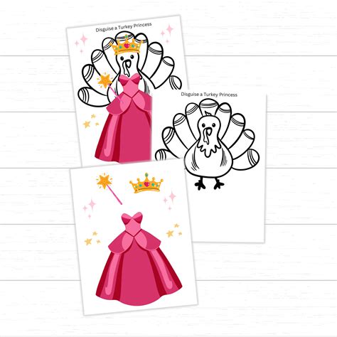 Disguise a Turkey Princess, Turkey in Disguise Princess, Princess ...