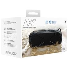 Airbuds AX67 Waterproof Wireless Bluetooth Speaker Black | Walgreens
