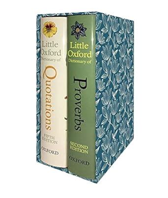 The Little Oxford Gift Box: Little Oxford Dictionary of Quotations ...